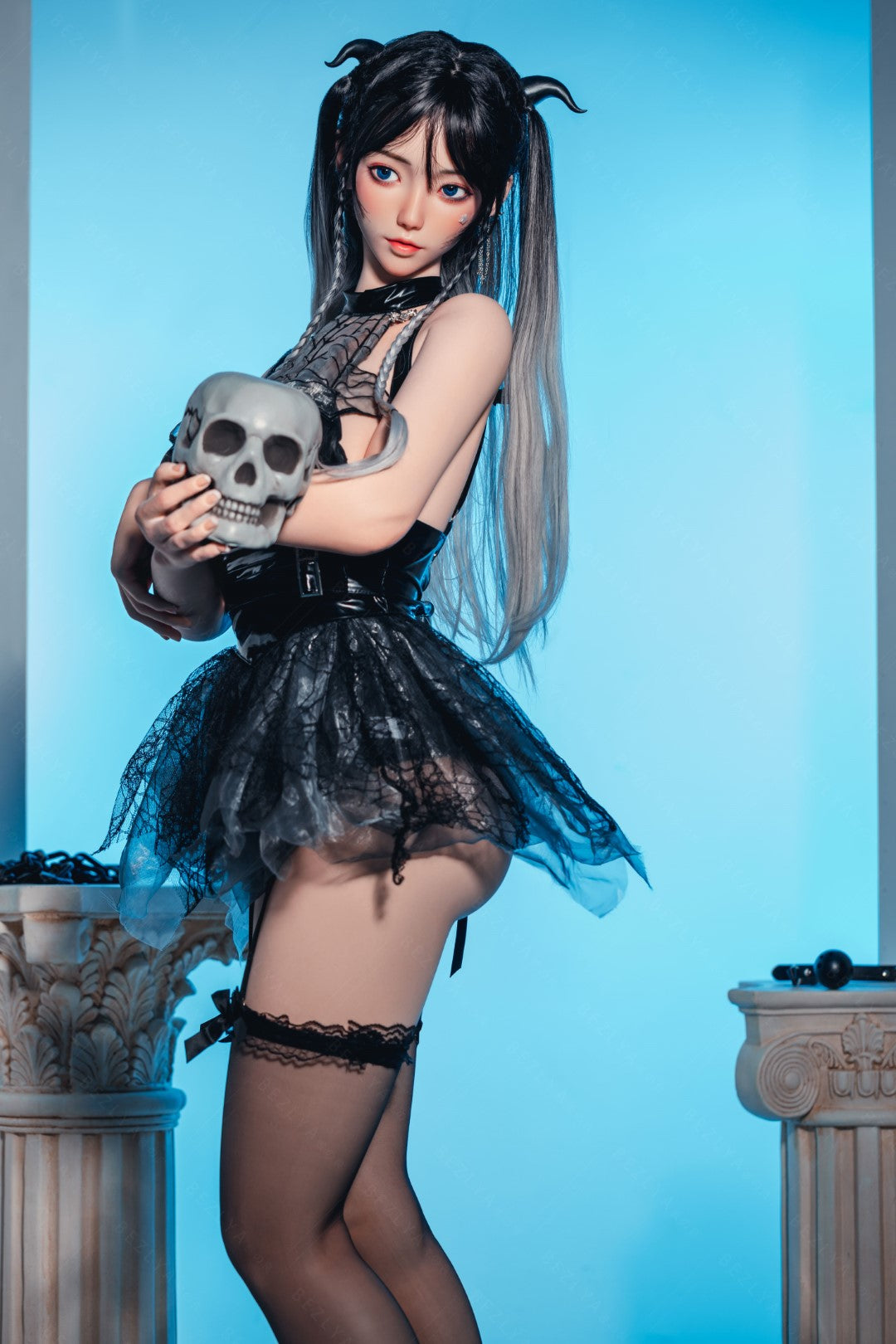 Seksa lelle Cyrtenthera (Bezlya Doll 163 cm C-kauss 2,1 silikona)