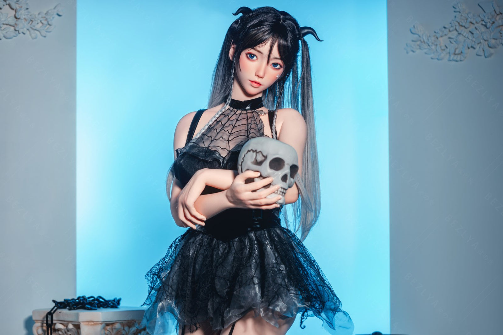 Seksa lelle Cyrtenthera (Bezlya Doll 163 cm C-kauss 2,1 silikona)