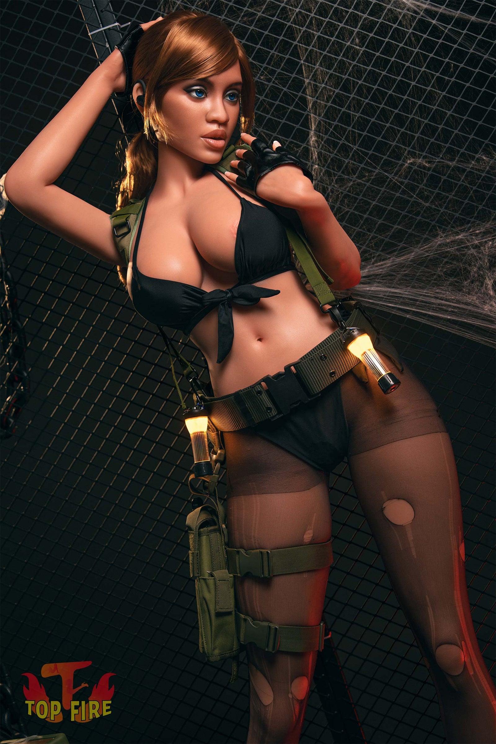 Hedija seksa lelle (Top Fire Doll 163 cm G-cup T04 silikons)