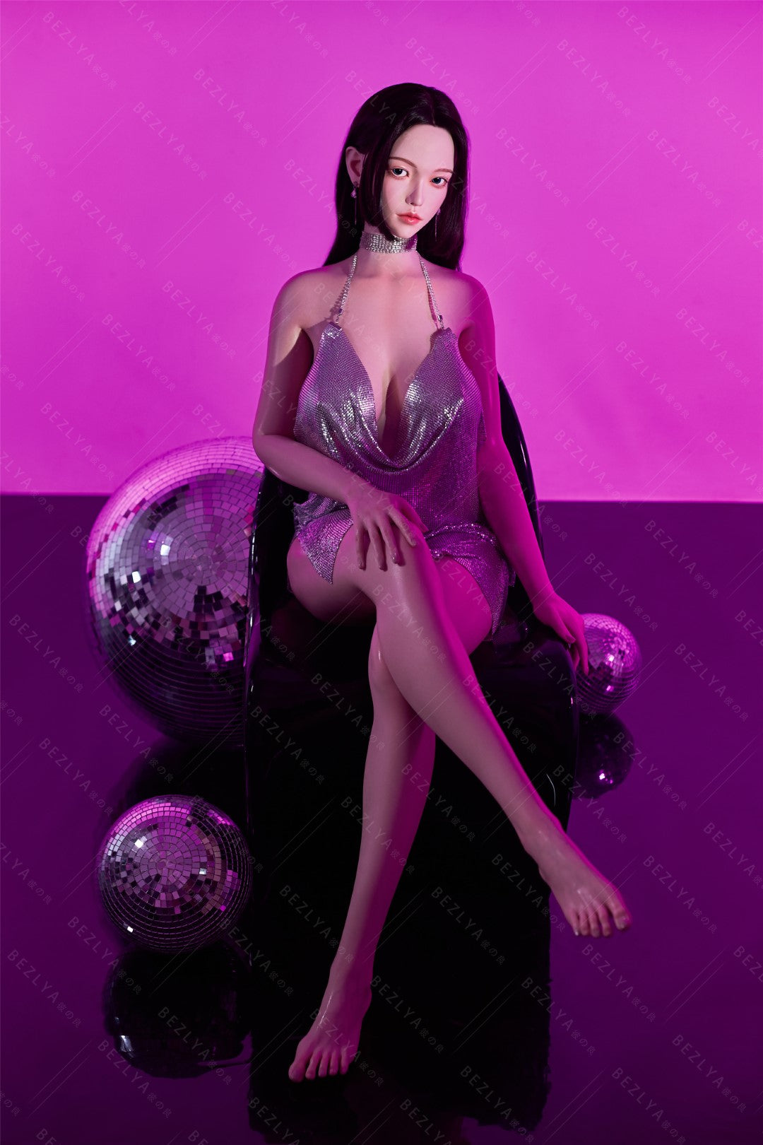 Seksa lelle Nymphaea (Bezlya Doll 163 cm E-kauss 2.2CF silikons)
