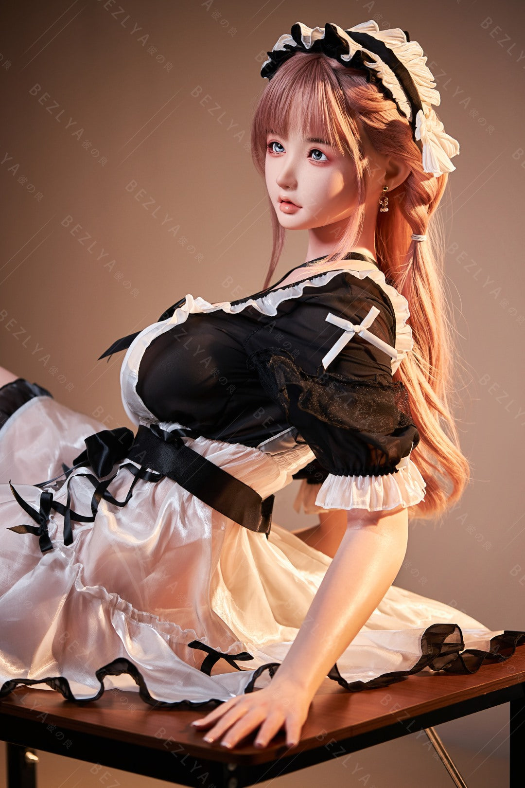 Vaniļas seksa lelle (Bezlya Doll 155 cm H-kauss 2,1 silikona)