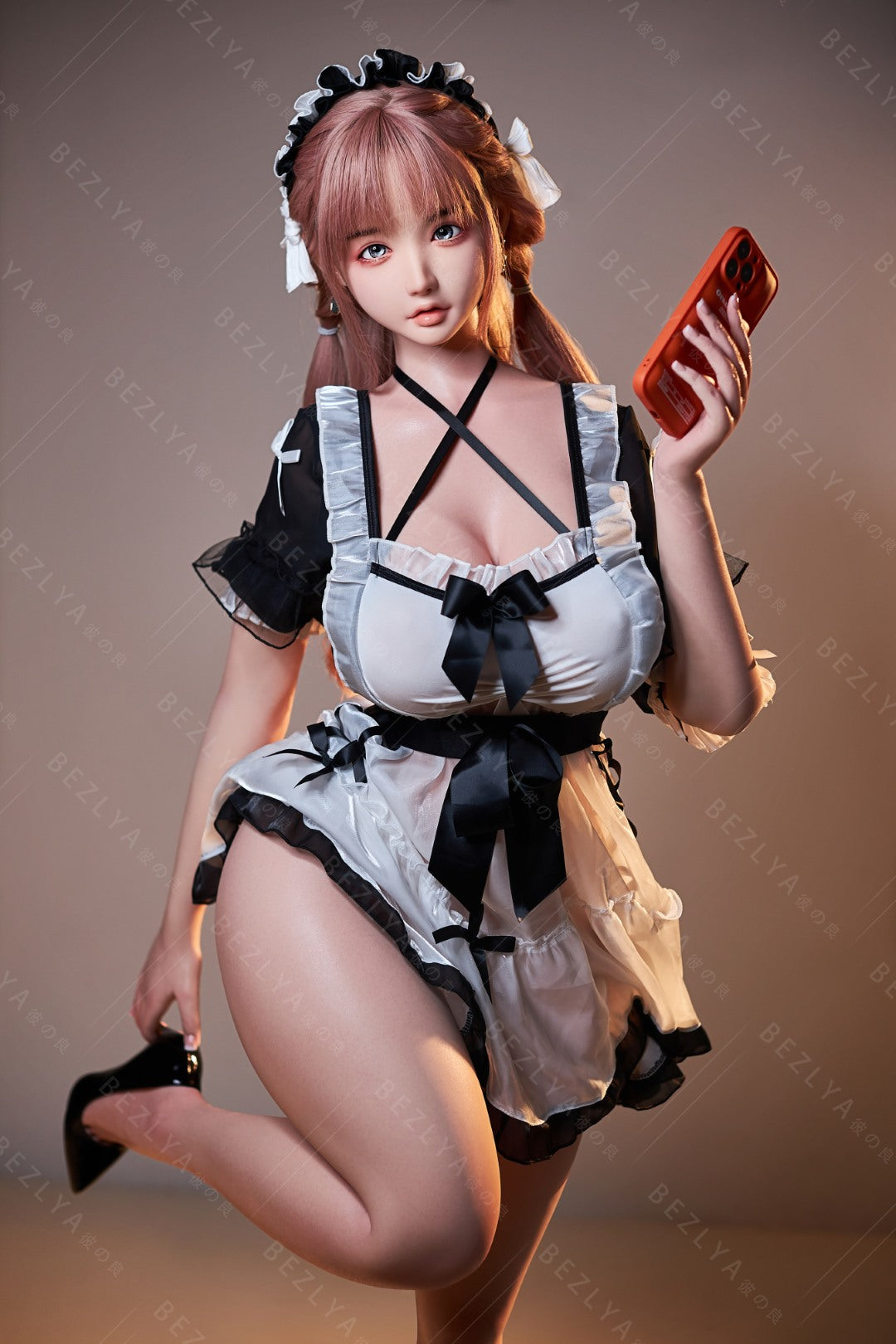 Vaniļas seksa lelle (Bezlya Doll 155 cm H-kauss 2,1 silikona)