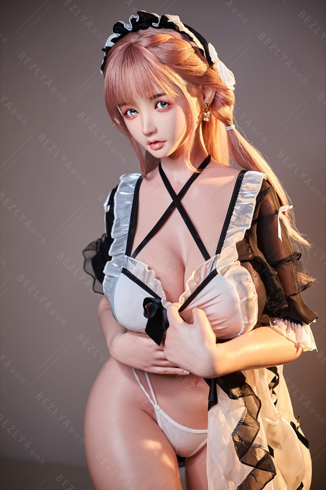 Vaniļas seksa lelle (Bezlya Doll 155 cm H-kauss 2,1 silikona)