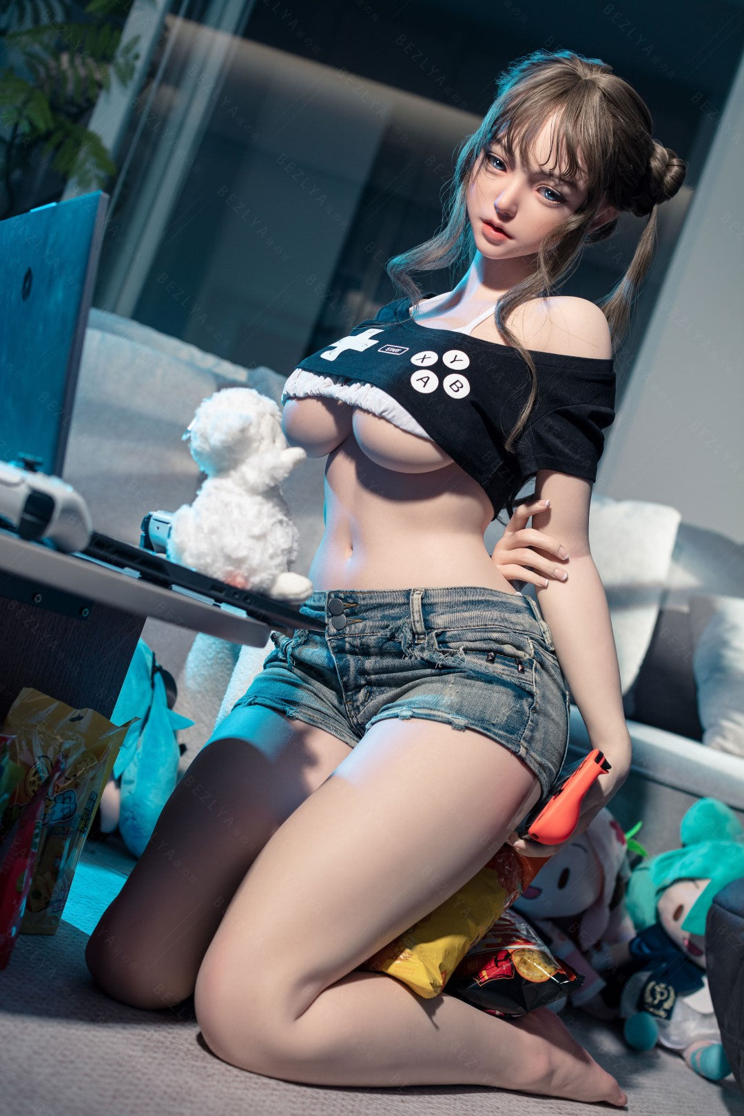 Kampanula seksa lelle (Bezlya Doll 155 cm E-kauss 2.2CF silikons)