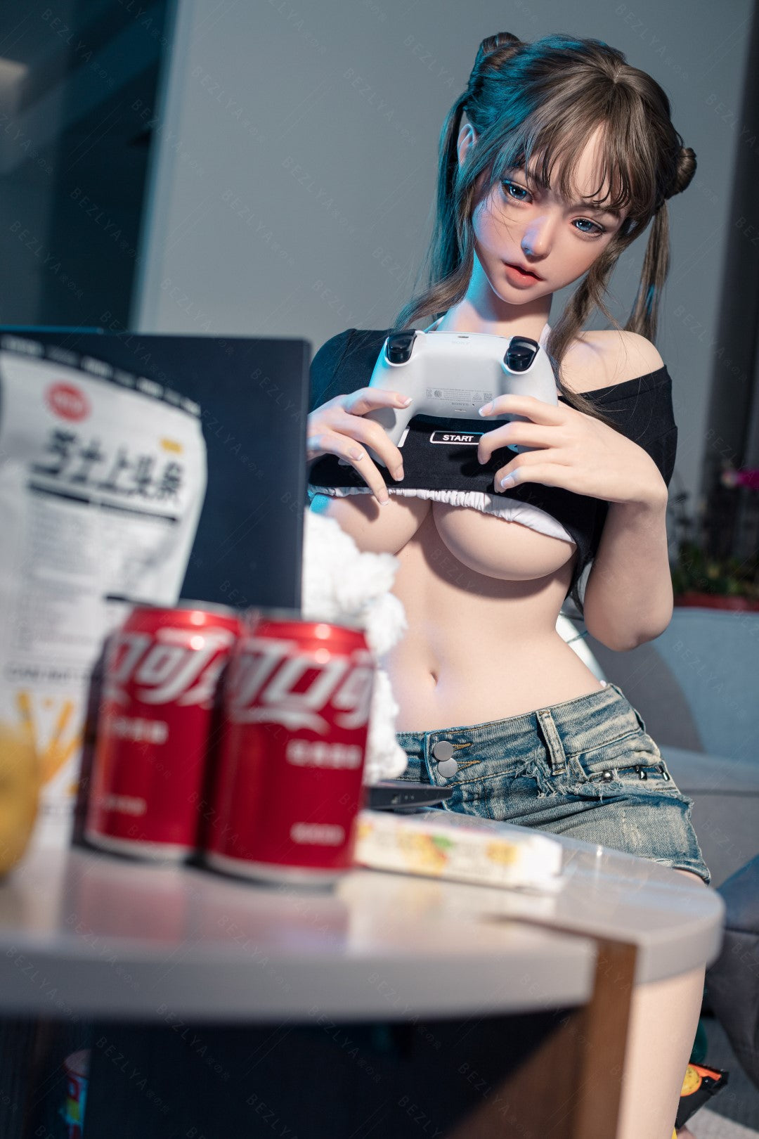 Kampanula seksa lelle (Bezlya Doll 155 cm E-kauss 2.2CF silikons)