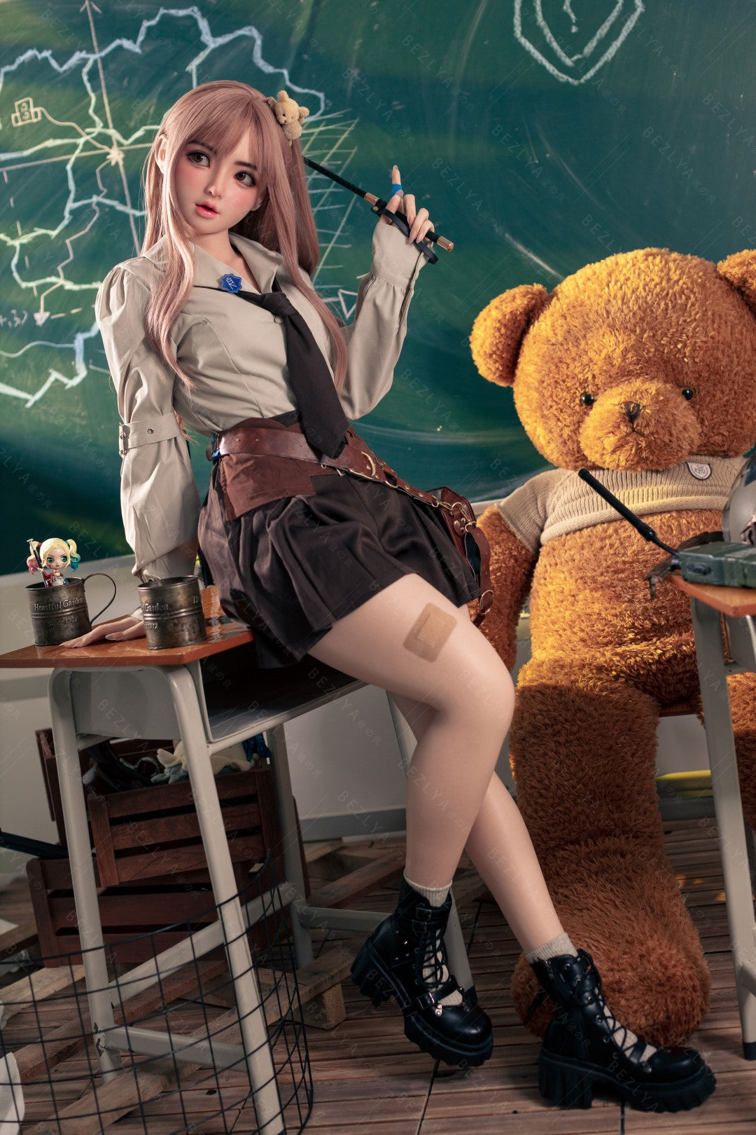 Seksa lelle Convallaria (Bezlya Doll 155 cm B krūze 2,1 silikona)