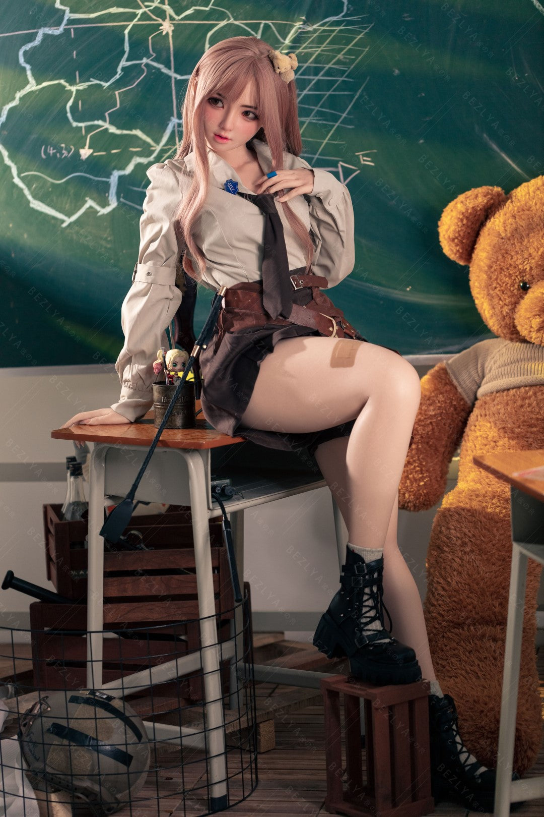 Seksa lelle Convallaria (Bezlya Doll 155 cm B krūze 2,1 silikona)