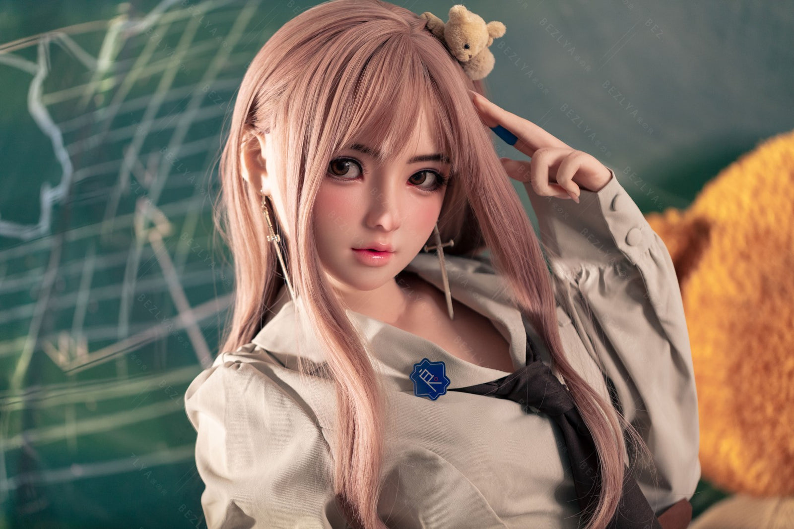 Seksa lelle Convallaria (Bezlya Doll 155 cm B krūze 2,1 silikona)