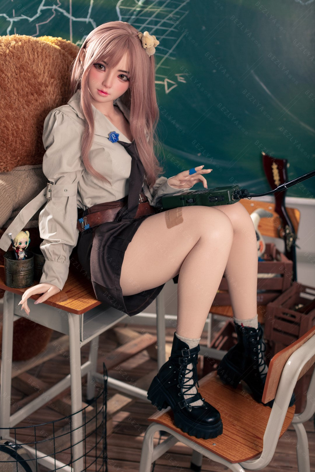Seksa lelle Convallaria (Bezlya Doll 155 cm B krūze 2,1 silikona)