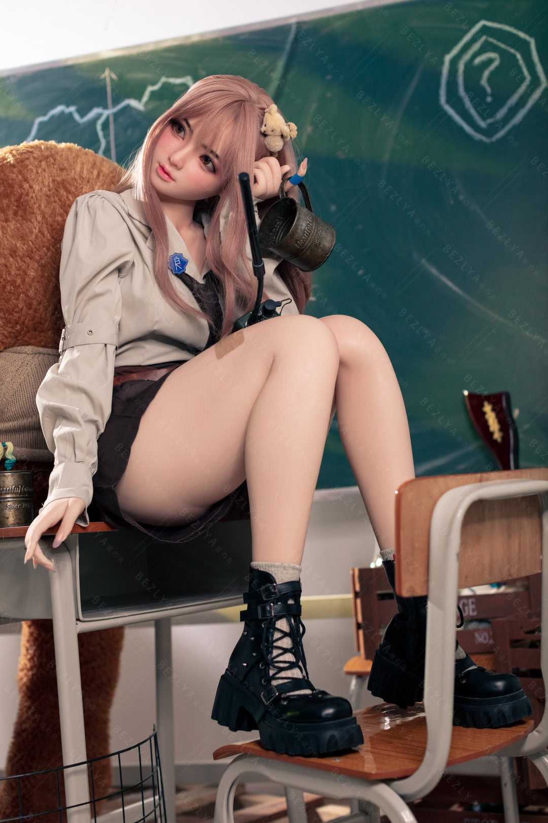 Seksa lelle Convallaria (Bezlya Doll 155 cm B krūze 2,1 silikona)