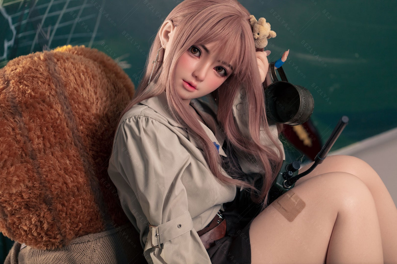 Seksa lelle Convallaria (Bezlya Doll 155 cm B krūze 2,1 silikona)