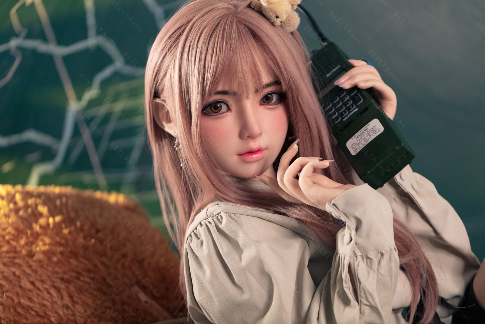 Seksa lelle Convallaria (Bezlya Doll 155 cm B krūze 2,1 silikona)