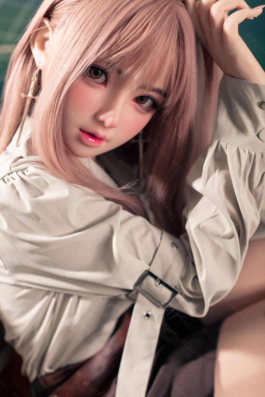 Seksa lelle Convallaria (Bezlya Doll 155 cm B krūze 2,1 silikona)