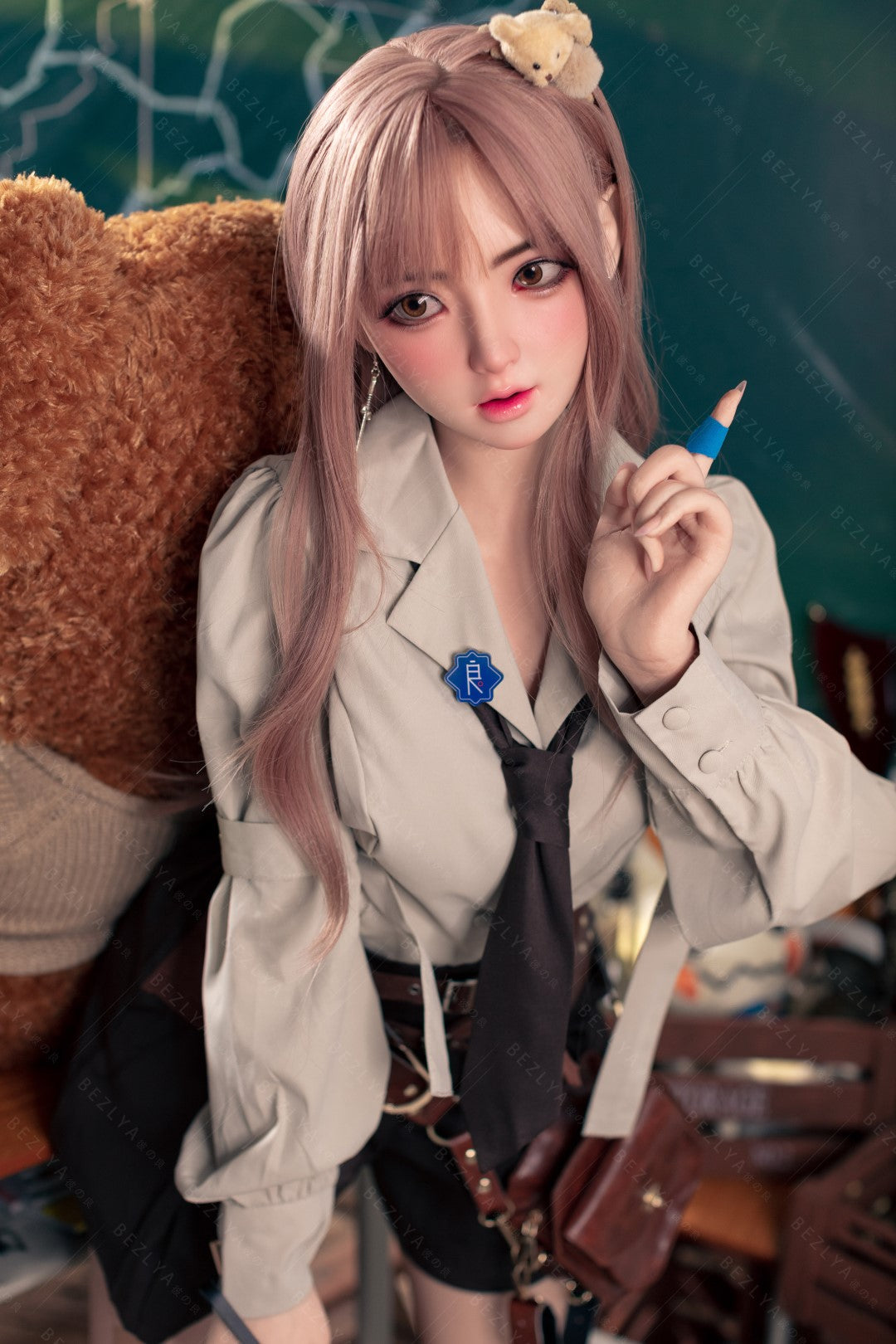 Seksa lelle Convallaria (Bezlya Doll 155 cm B krūze 2,1 silikona)