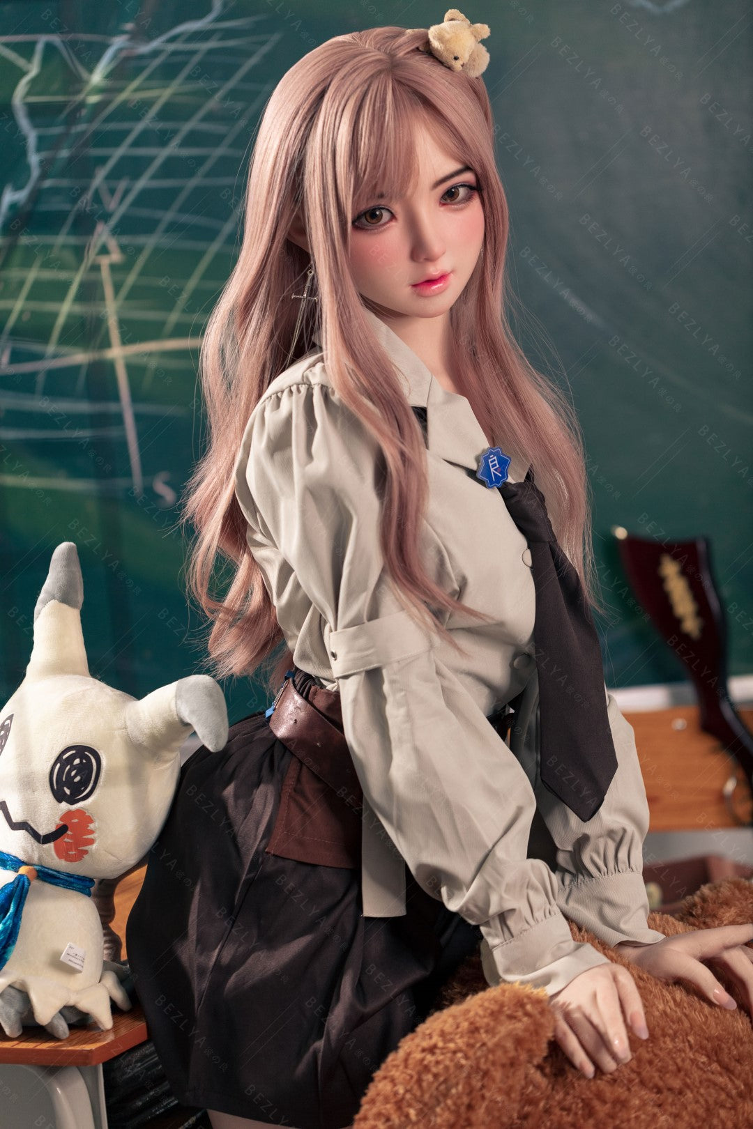 Seksa lelle Convallaria (Bezlya Doll 155 cm B krūze 2,1 silikona)