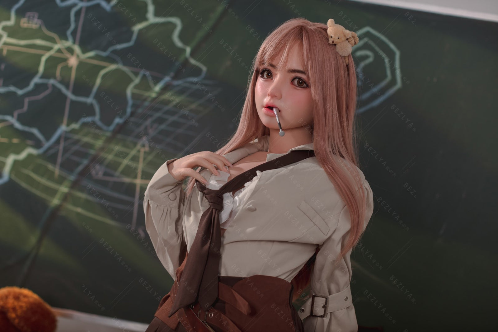 Seksa lelle Convallaria (Bezlya Doll 155 cm B krūze 2,1 silikona)