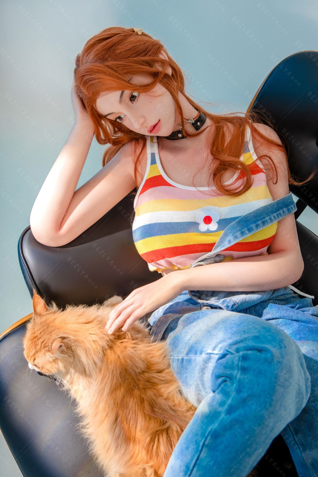 Seksa lelle Aglaja (Bezlya Doll 163 cm C-kauss 2,1 silikona)