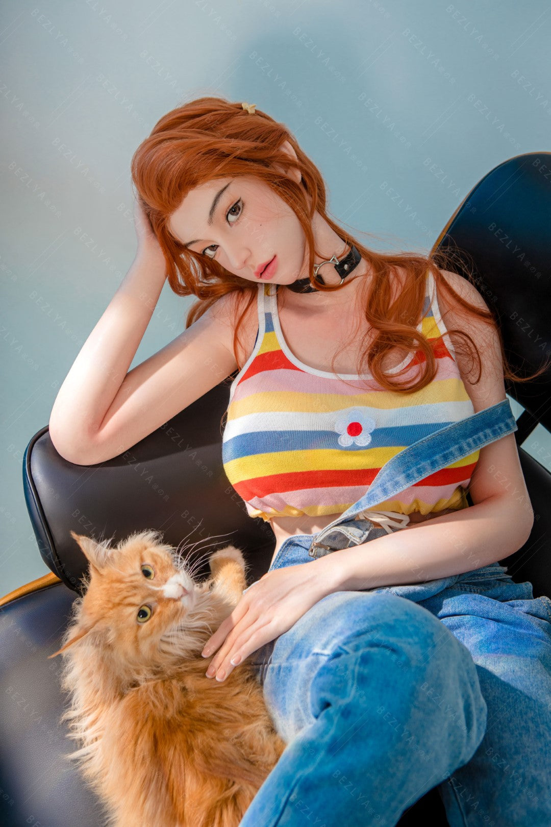 Seksa lelle Aglaja (Bezlya Doll 163 cm C-kauss 2,1 silikona)