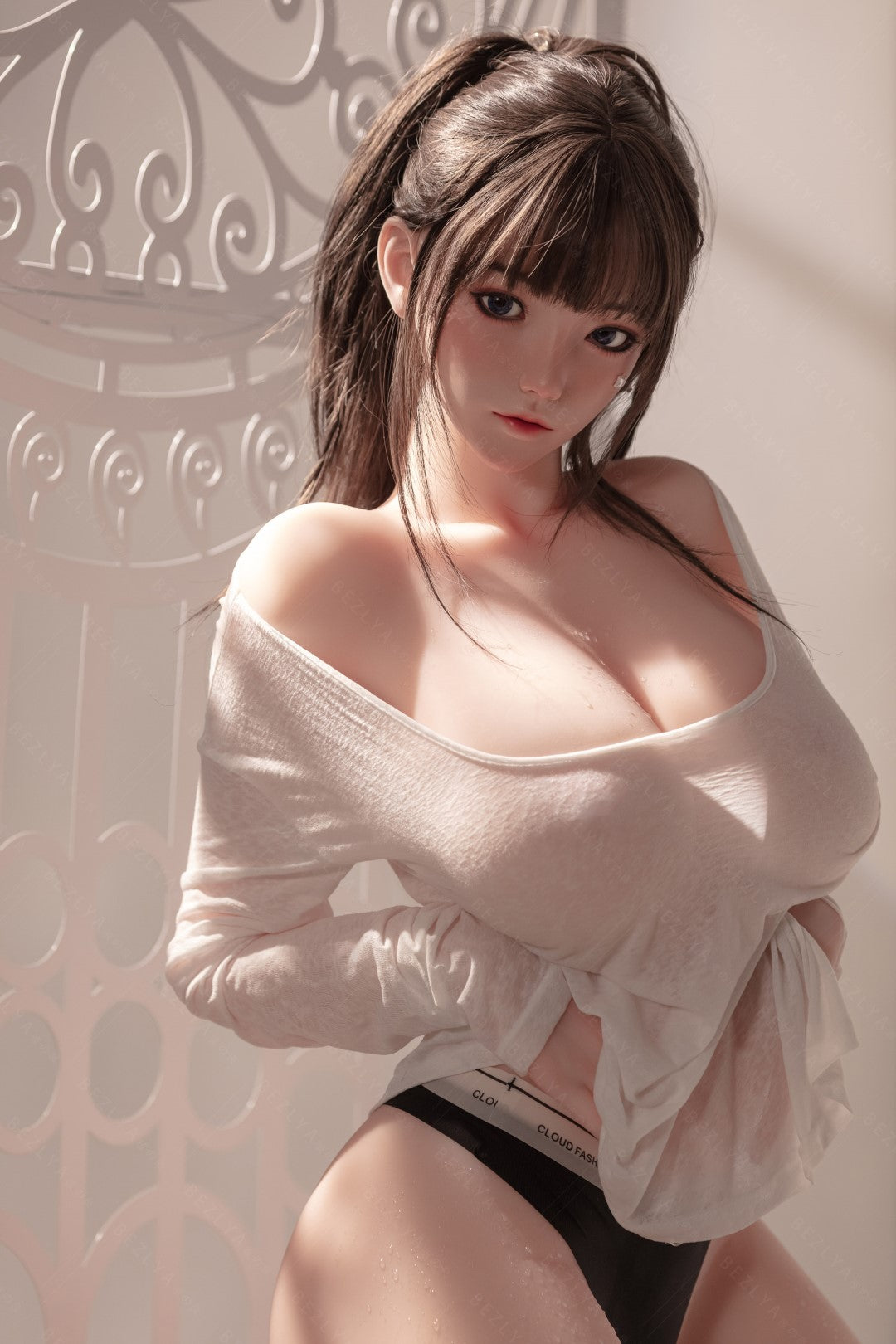 Seksa lelle Cyrtenthera (Bezlya Doll 155 cm F kauss, 2,0 TPE+silikons)