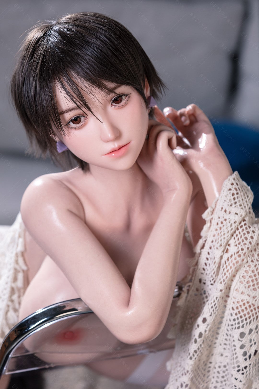 GuShiZhu seksa lelle (Bezlya Doll 157 cm F kauss 2.2CF silikons)