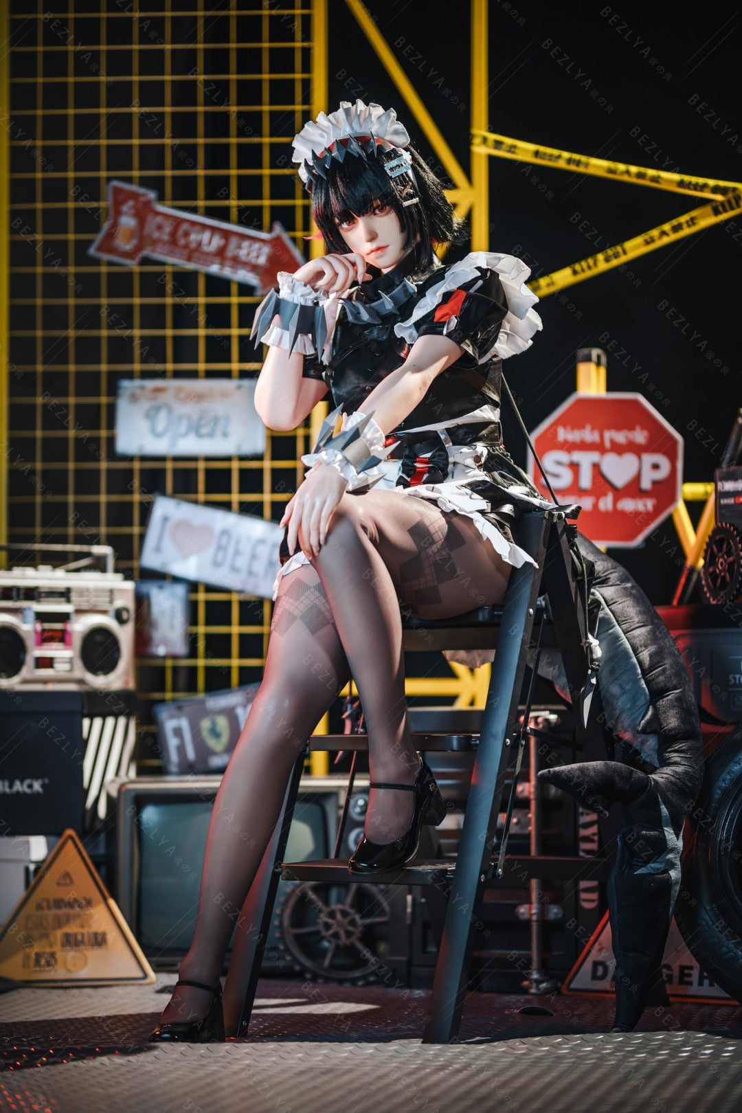 Kampanula seksa lelle (Bezlya Doll 155 cm E-kauss 2.2CF silikons)