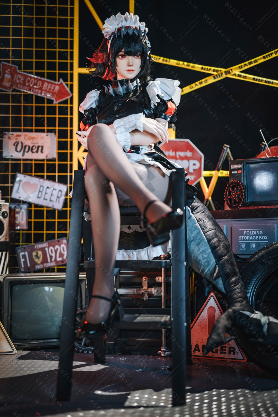 Kampanula seksa lelle (Bezlya Doll 155 cm E-kauss 2.2CF silikons)