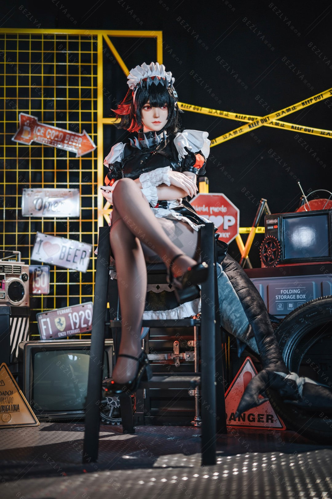 Kampanula seksa lelle (Bezlya Doll 155 cm E-kauss 2.2CF silikons)