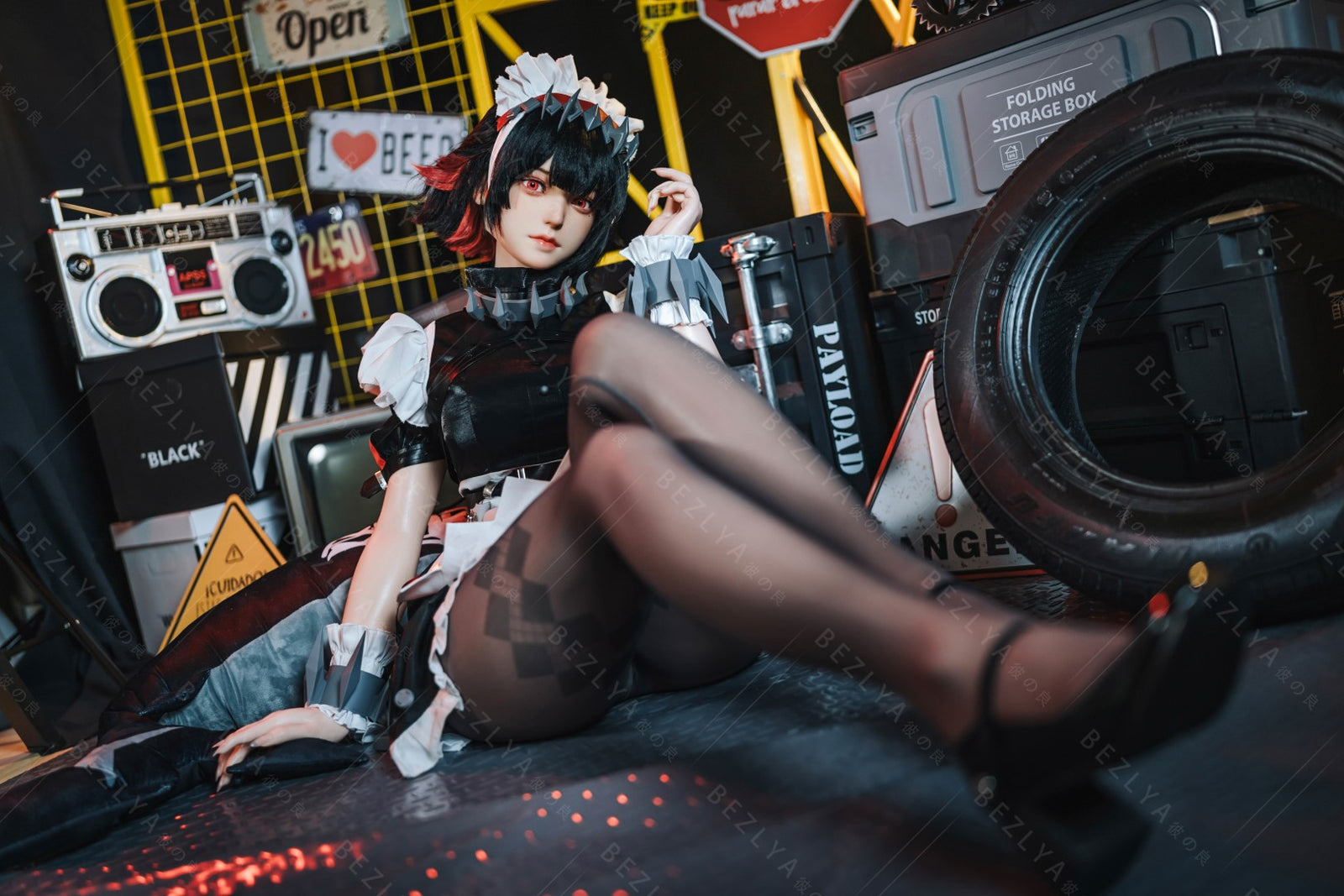 Kampanula seksa lelle (Bezlya Doll 155 cm E-kauss 2.2CF silikons)