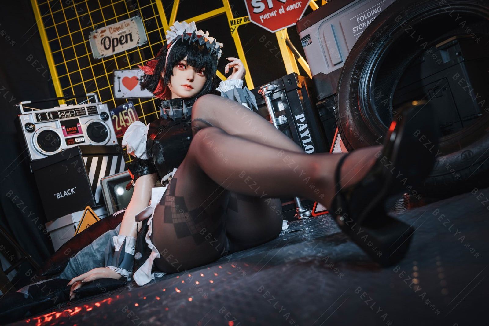 Kampanula seksa lelle (Bezlya Doll 155 cm E-kauss 2.2CF silikons)