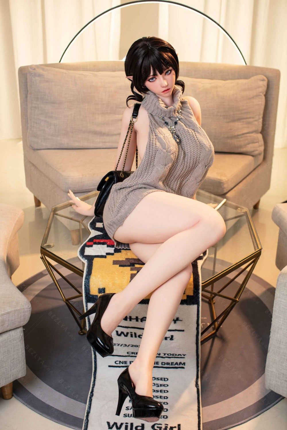 Seksa lelle Calla (Bezlya Doll 155 cm F kauss, 2,0 TPE+silikons)