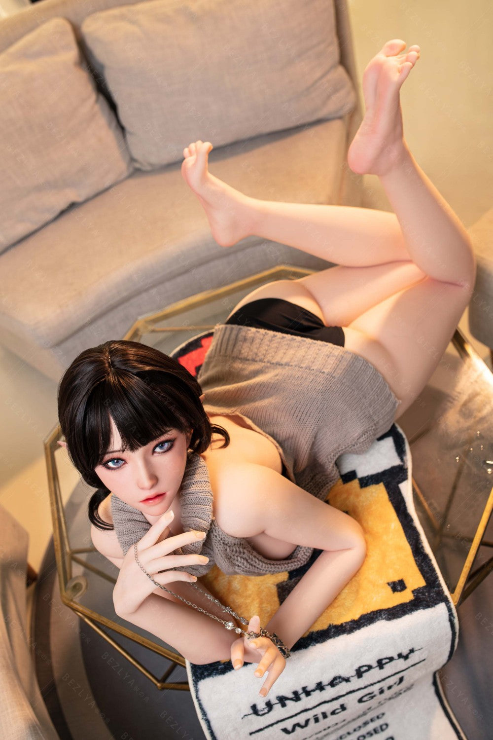 Seksa lelle Calla (Bezlya Doll 155 cm F kauss, 2,0 TPE+silikons)