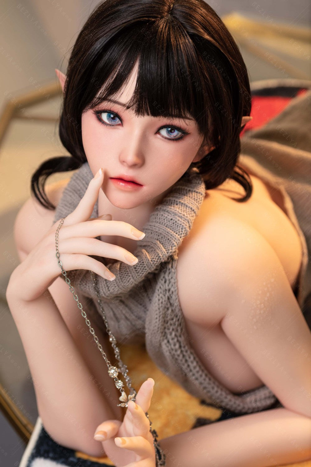 Seksa lelle Calla (Bezlya Doll 155 cm F kauss, 2,0 TPE+silikons)