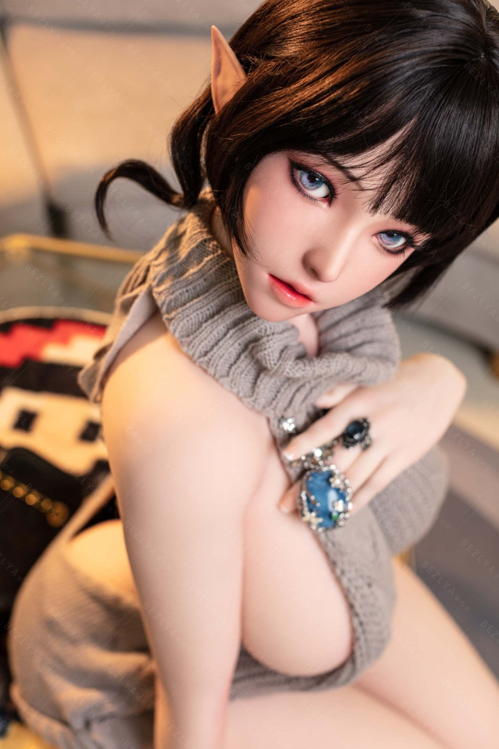 Seksa lelle Calla (Bezlya Doll 155 cm F kauss, 2,0 TPE+silikons)