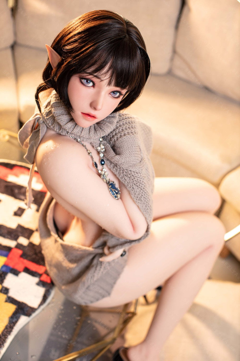 Seksa lelle Calla (Bezlya Doll 155 cm F kauss, 2,0 TPE+silikons)