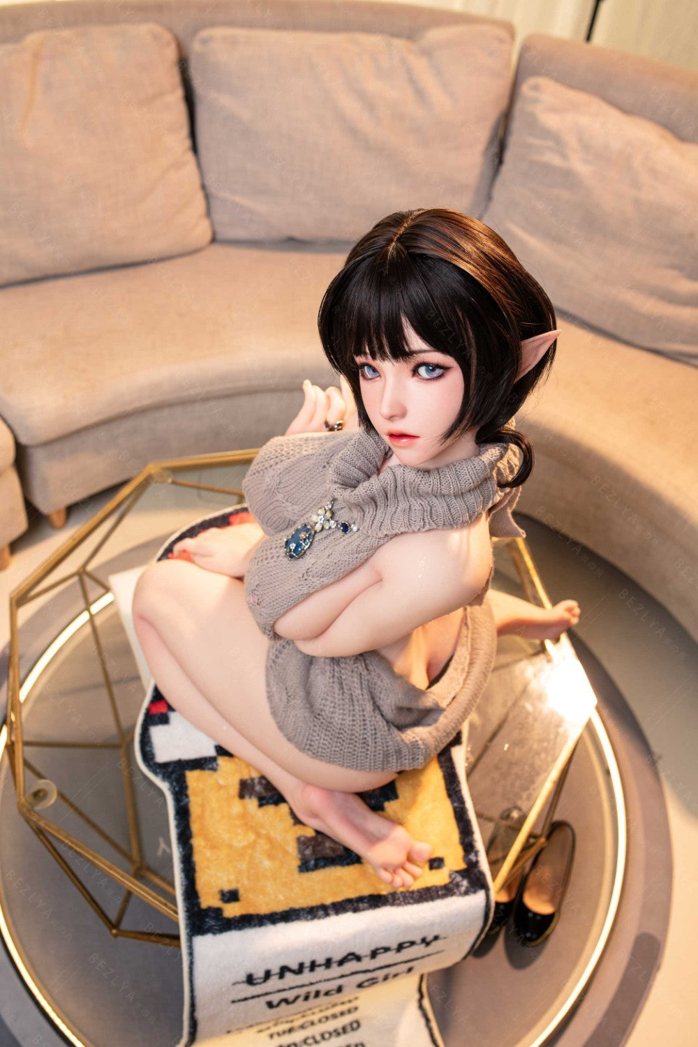 Seksa lelle Calla (Bezlya Doll 155 cm F kauss, 2,0 TPE+silikons)