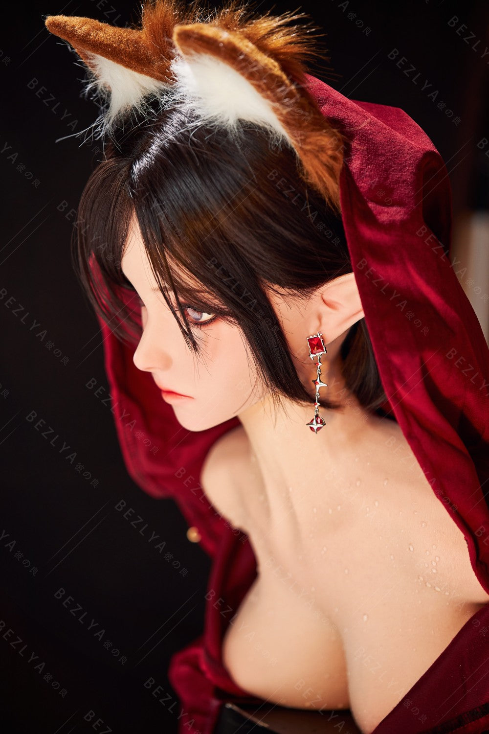 Seksa lelle Calla Torso (Bezlya Doll 77 cm F kauss 2,2 U silikona)