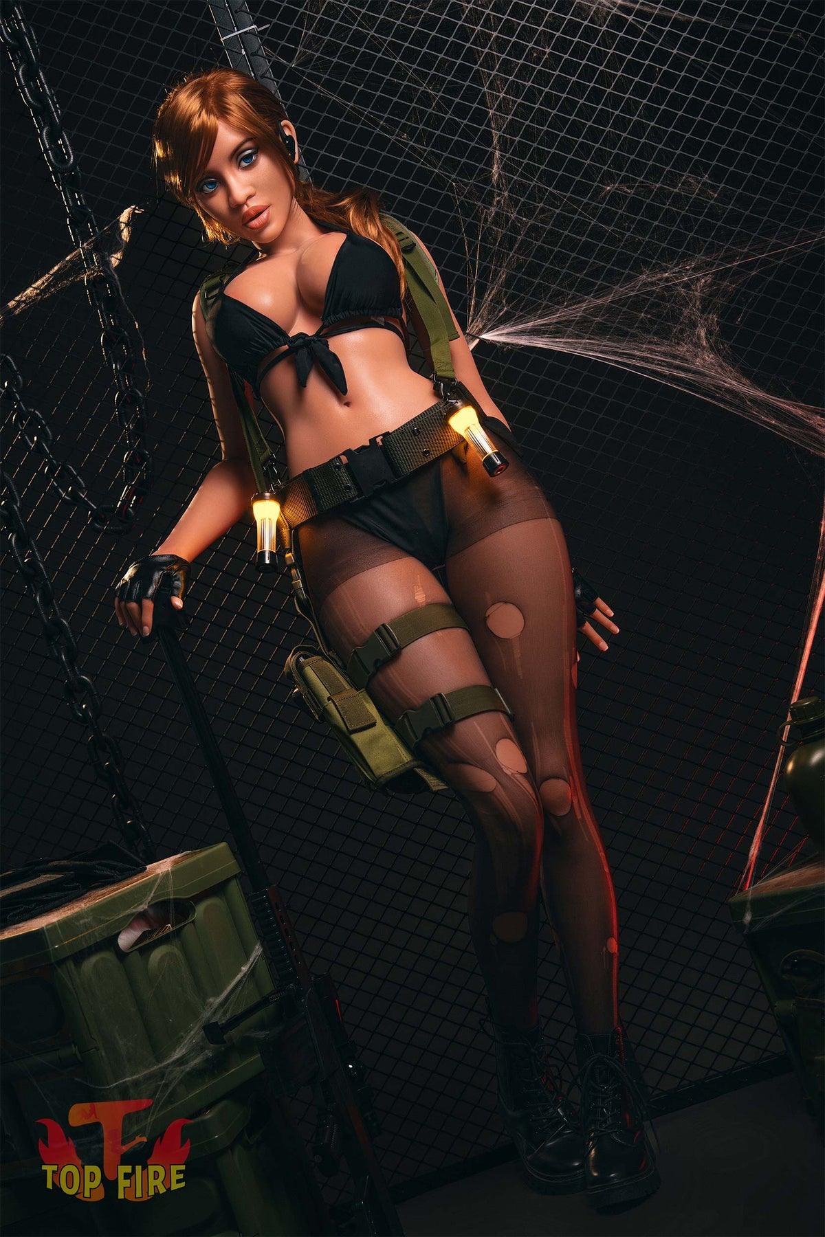 Hedija seksa lelle (Top Fire Doll 163 cm G-cup T04 silikons)