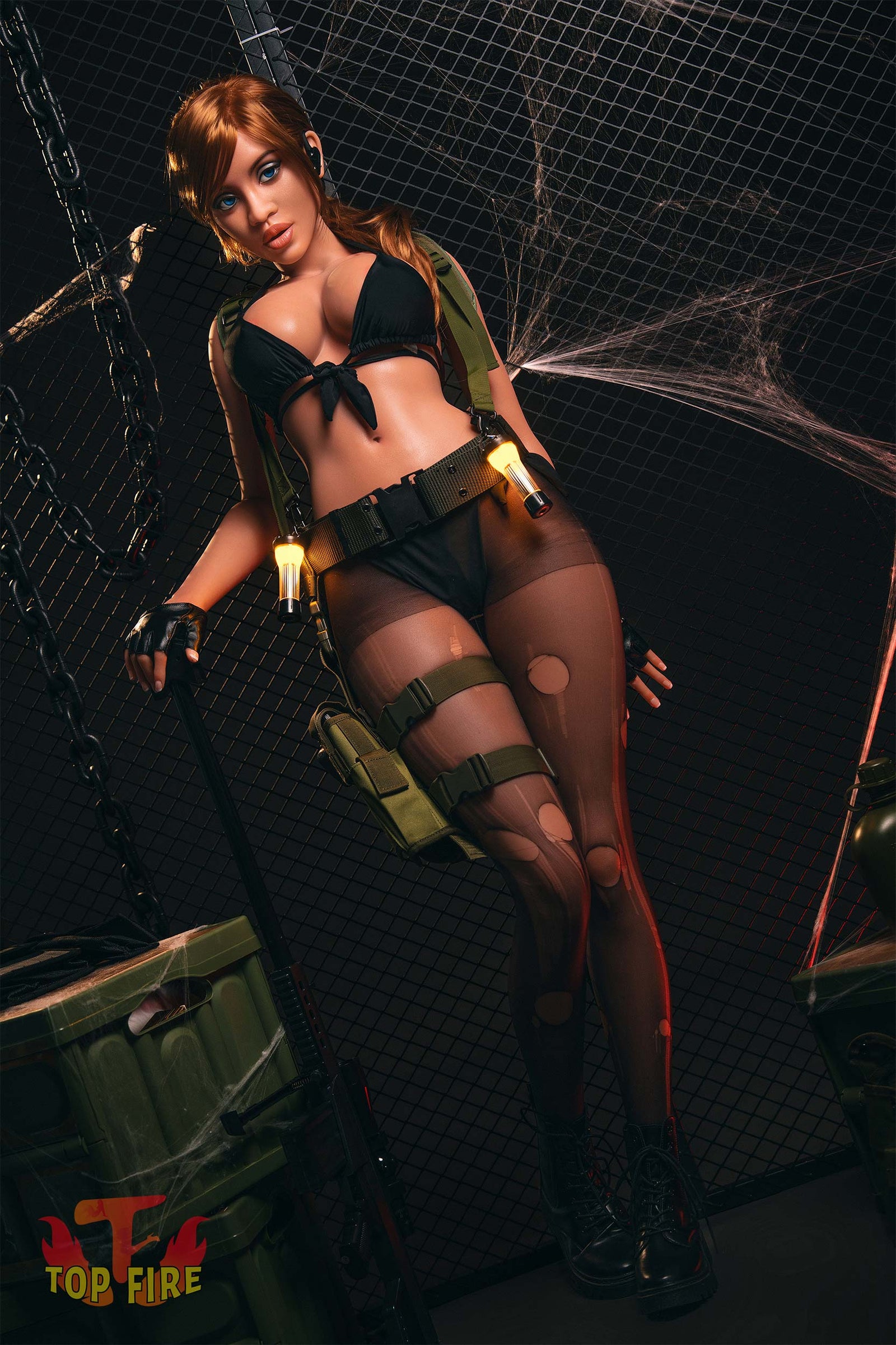 Hedija seksa lelle (Top Fire Doll 163 cm G-cup T04 silikons)