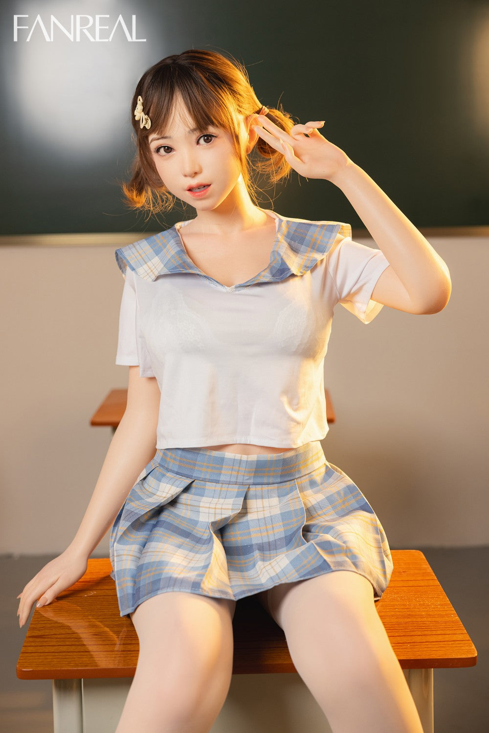 Mo Sex Doll (FanReal Doll 155 cm F-kauss silikons)