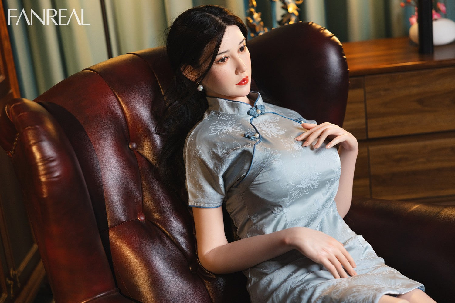 Vivi Torso Sex Doll (FanReal Doll 109 cm F-kauss silikons)