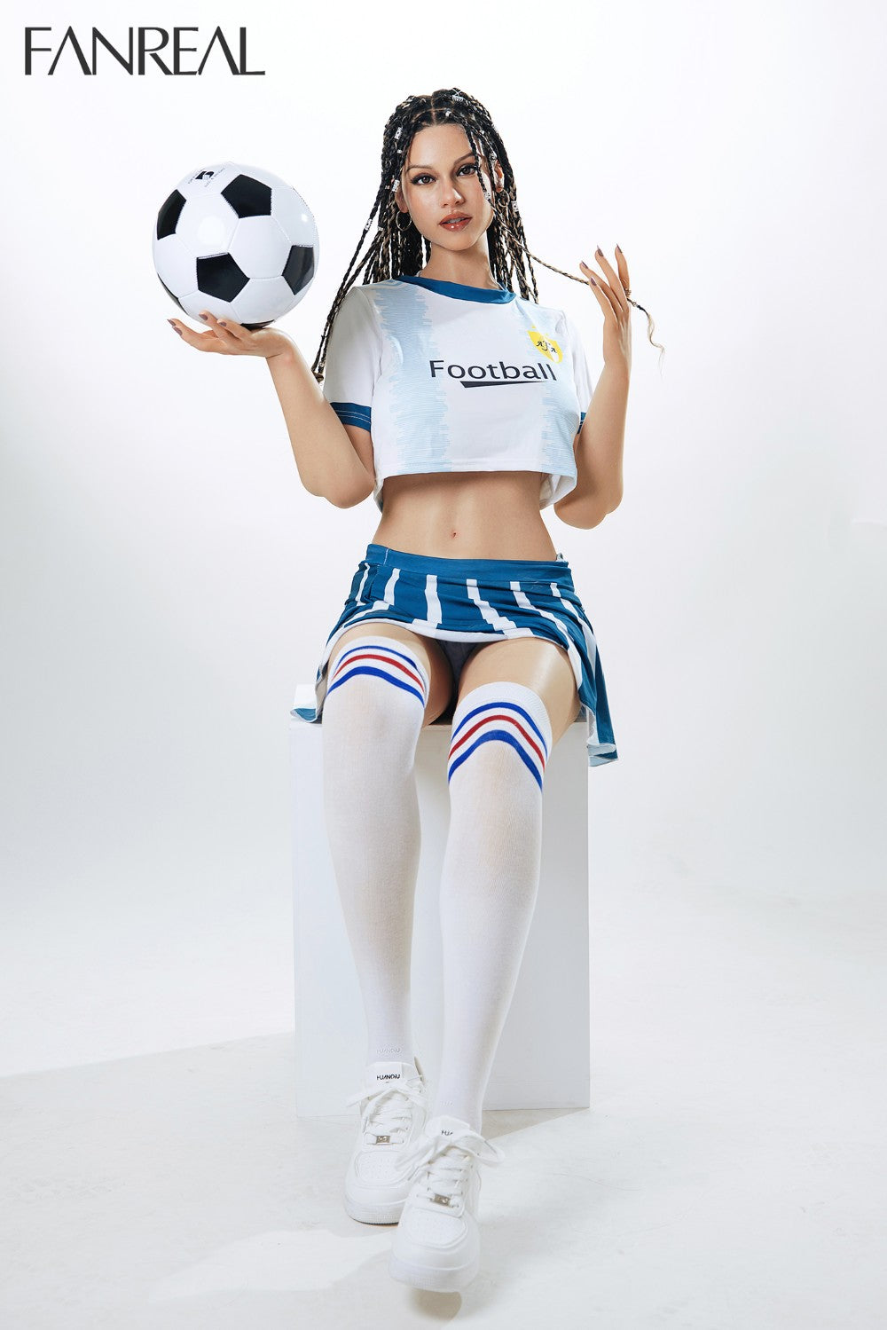 Seksa lelle Vanesa (FanReal Doll 168cm F kauss silikona)