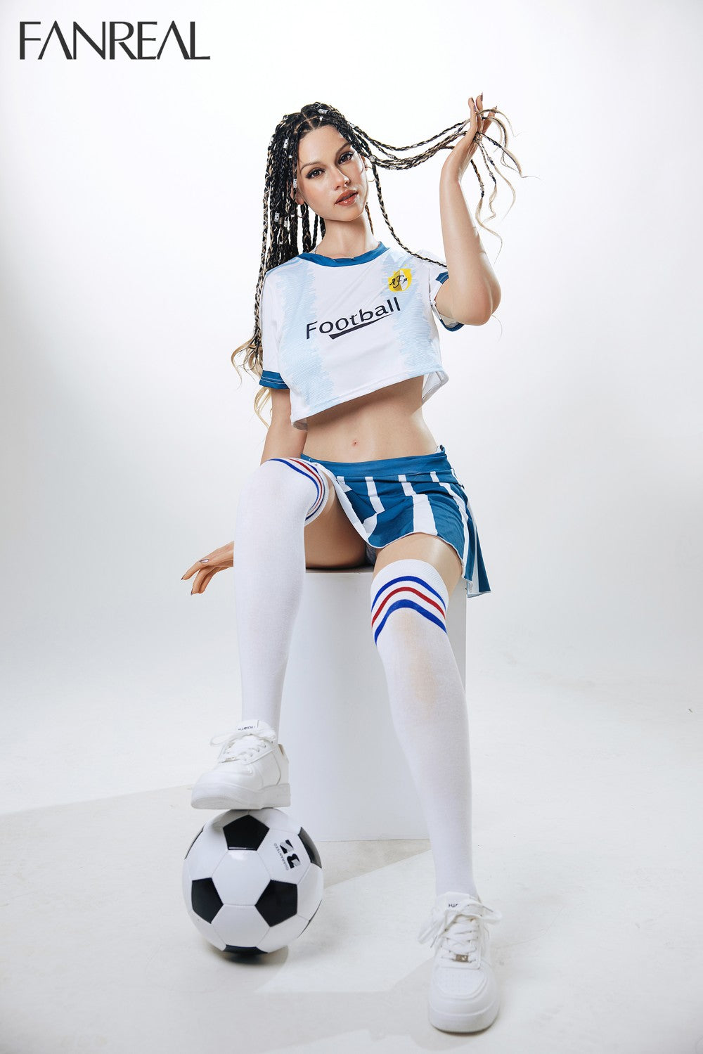 Seksa lelle Vanesa (FanReal Doll 168cm F kauss silikona)