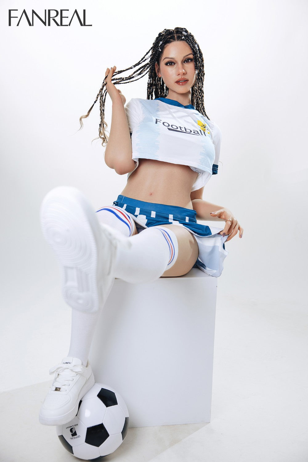 Seksa lelle Vanesa (FanReal Doll 168cm F kauss silikona)