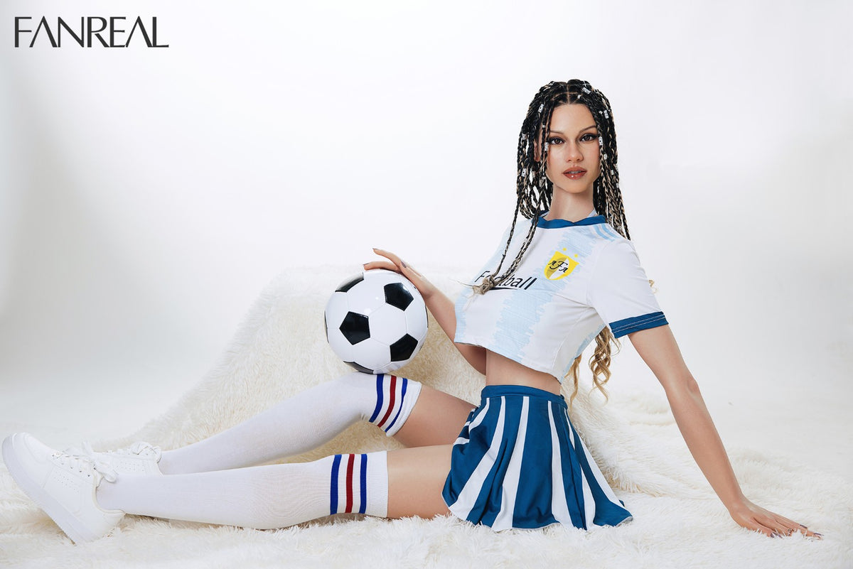 Seksa lelle Vanesa (FanReal Doll 168cm F kauss silikona)