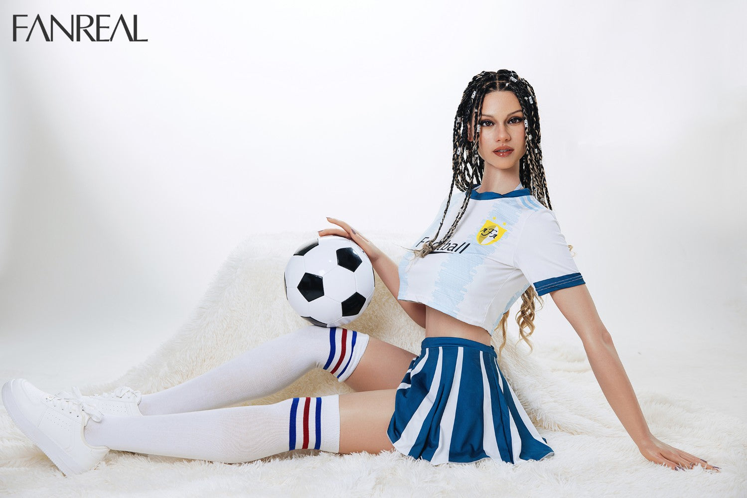 Seksa lelle Vanesa (FanReal Doll 168cm F kauss silikona)