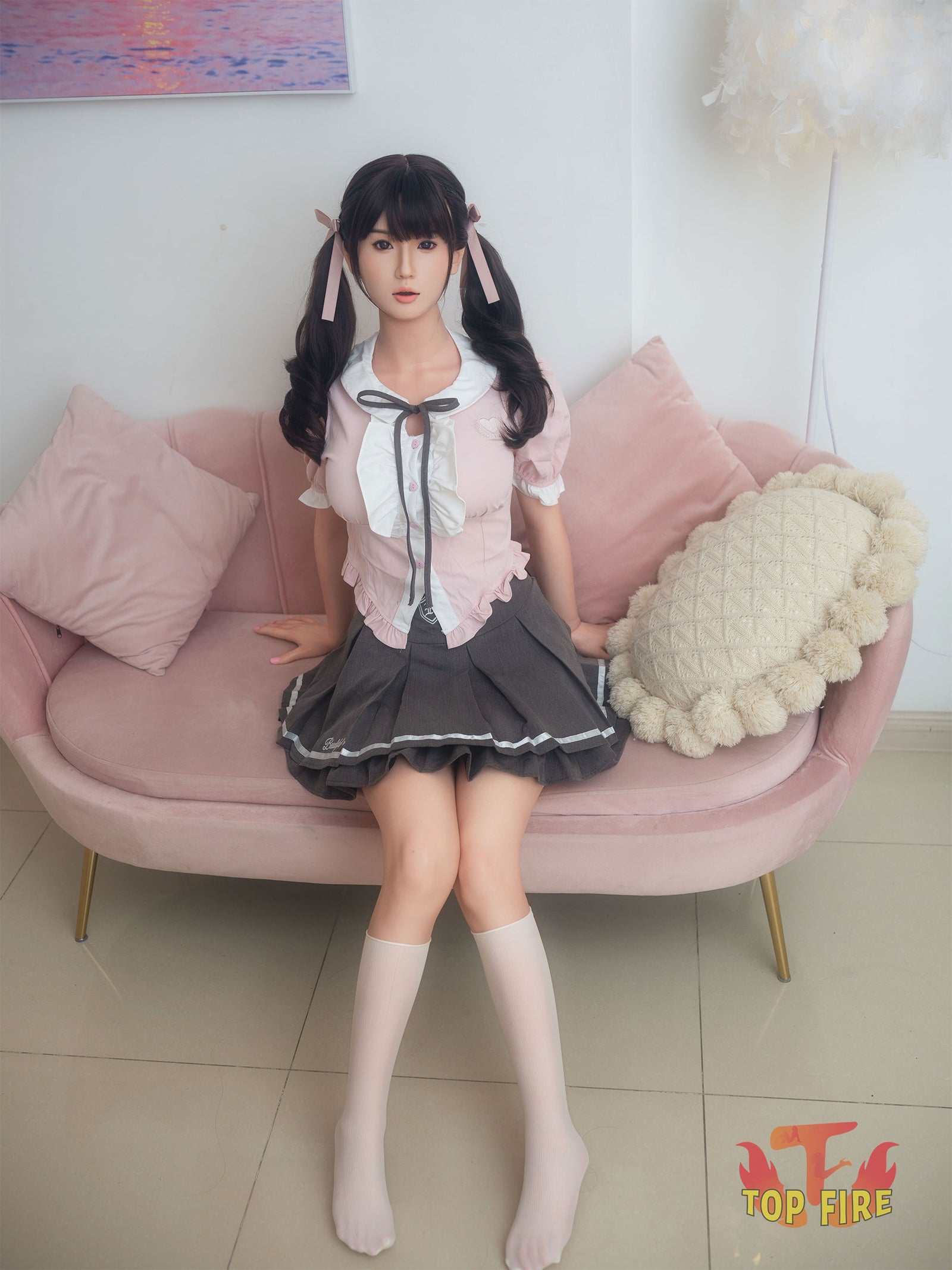 Estere seksa lelle (Top Fire Doll 158 cm D-cup T29 silikona)