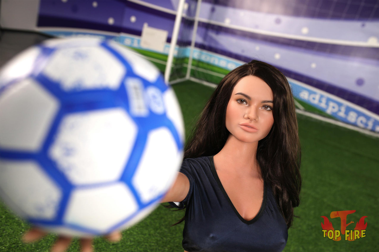 Seksa lelle Edma (Top Fire Doll 165 cm C-cup T13 silikona)