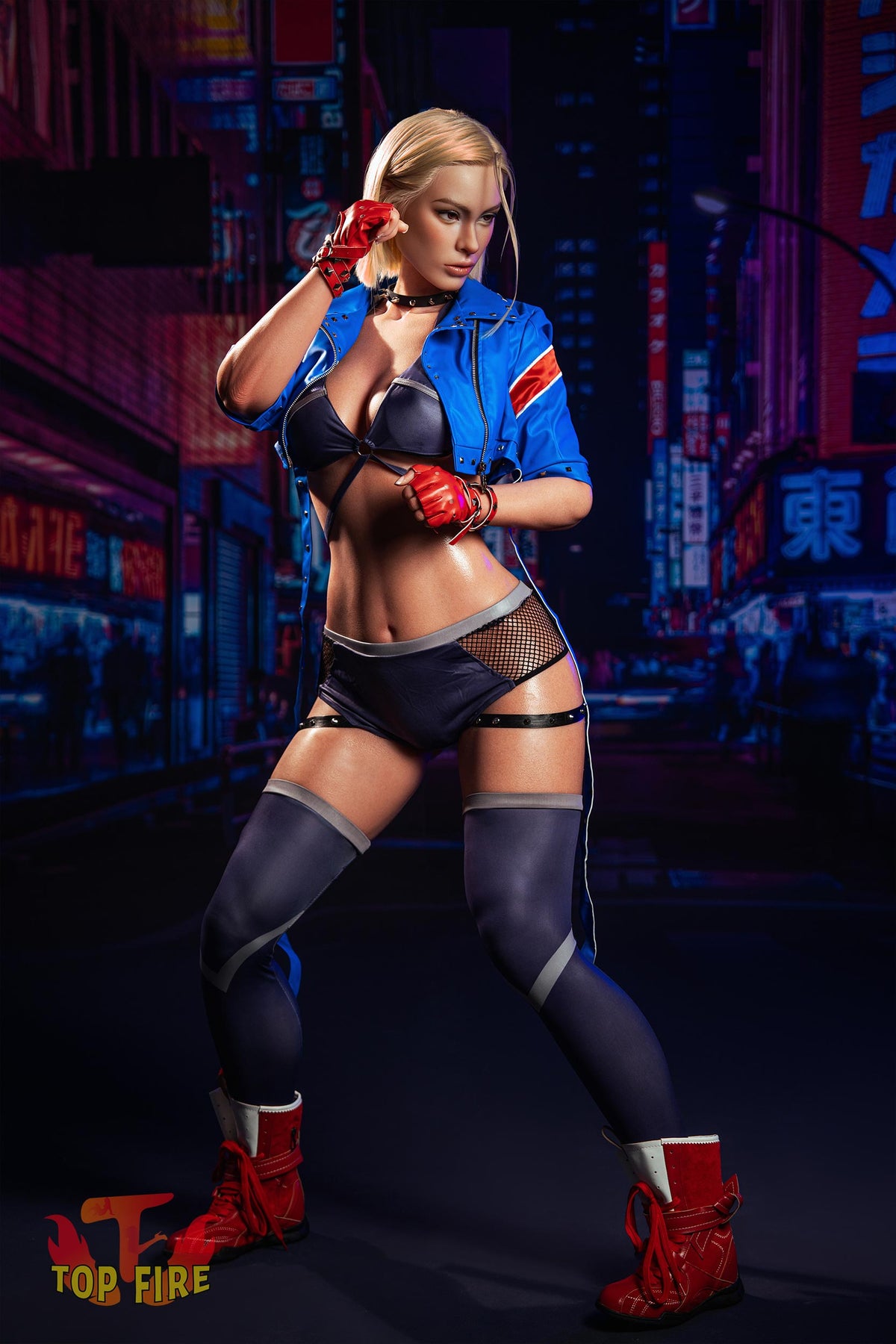 Fēniksa seksa lelle (Top Fire Doll 176 cm D-cup T43 silikona)