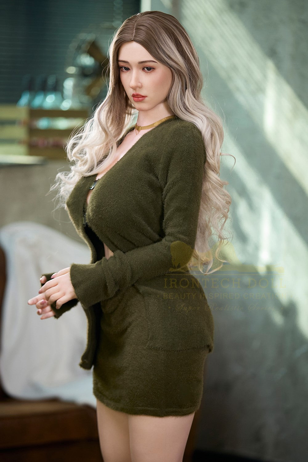 Betija seksa lelle (Irontech Doll 159 cm G-Kupa S7 silikons)