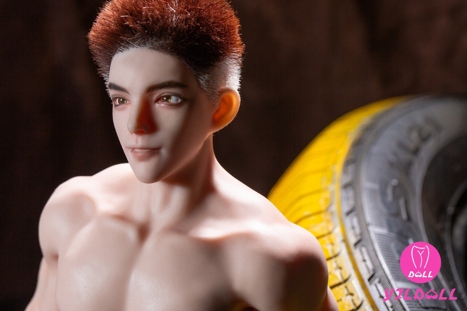 Džordža vīriešu dzimuma lelle (YJL Doll 62cm MD017 silikons)